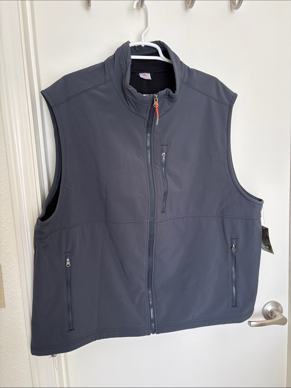 Ozark Trail Men’s Softshell Vest - Navy Blue - Size 2XL